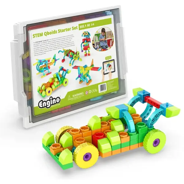 Engino STEM Qboidz Starter Set 139 dielikov