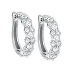 Soliter Luxusné strieborné náušnice 436 001 00501 04