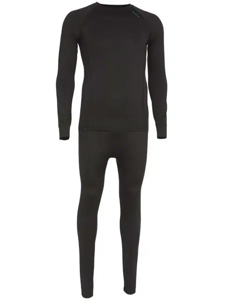 Kinetic termoprádlo base layer set black - l