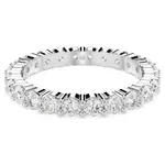Swarovski Elegantný prsteň s čírymi zirkónmi Matrix 5705601 52 mm