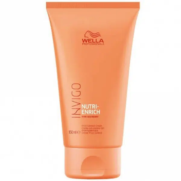 Wella Professionals Bezoplachový krém proti krepovateniu pre suché a poškodené vlasy Invigo Nutri- Enrich (Frizz Control Cream) 150 ml