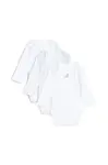 Bavlnené body pre bábätká Fanga Fontana FIO 3 PACK LS BODY OCS 3-pak