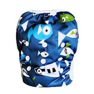 GaGa's pleny Plenkové plavky pro miminko Rybičky