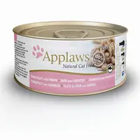 Applaws Cat tuniakové filety a krevety, konzerva 70 g