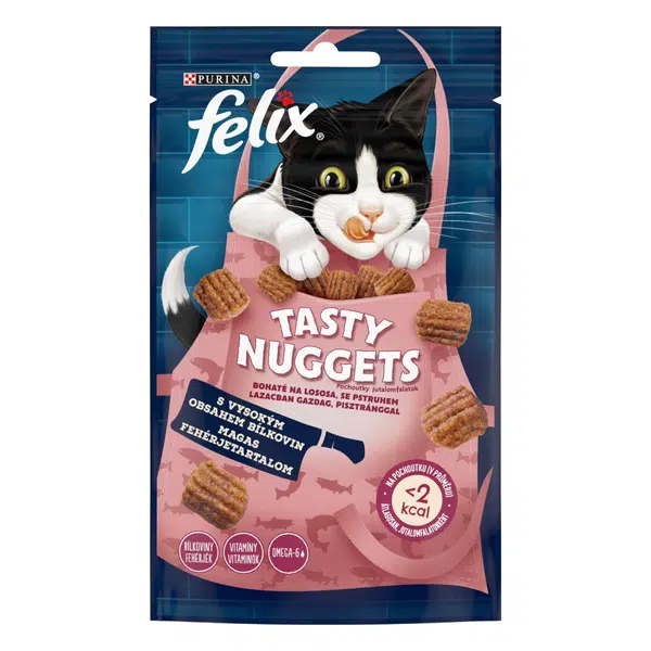 Felix Tasty Nuggets maškrty - losos, pstruh 50 g