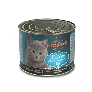 Leonardo Kitten konzerva bohatá na hydinové mäso 400 g
