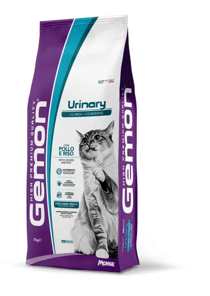 Gemon Cat Adult Urinary - s kuracím a ryžou 7 kg