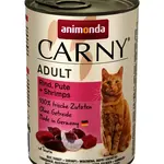 Animonda Cat Carny Adult, hovädzie, morka a krevety 6 x 200 g (83708)