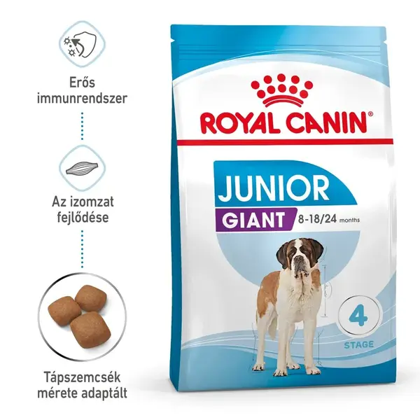 Royal Canin Giant Junior - granule pre šteniatka obrích psov 15 kg dátum spotreby: 19.03.2026