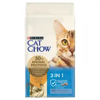 Cat Chow Adult 3in1 s morčacím 15 kg