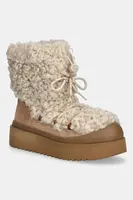Snehule Tory Burch Mellow Shearling Lace Up Boot