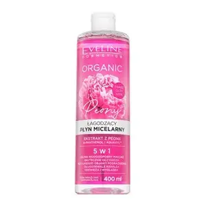 Eveline Organic Peony odličovacia micelárna voda pre všetky typy pleti 400 ml