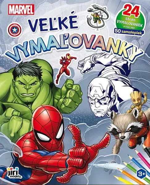 Veľké maľovanky Marvel