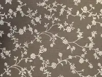 Obal na knihu - Kytičky na šedé (S)