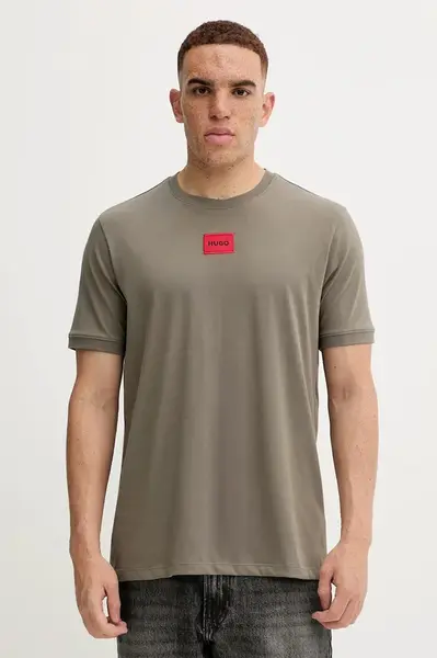 Bavlněné tričko HUGO Diragolino212