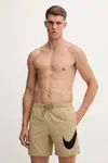 Plavkové šortky Nike černá barva, NESSF508