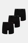 Boxerky Calvin Klein Underwear 3-pack pánské, černá barva, LV00NB4394
