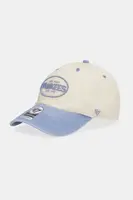 Bavlněná baseballová čepice 47 brand MLB New York Yankees béžová barva, B-BRKTL17DHS-K0