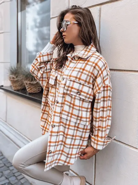 Dámska bunda LORI oranžový Dstreet