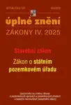 Aktualizace IV/2 2025 Stavební zákon, o Státním pozemkovém úřadu
