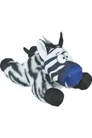 Hračka pes Friends Caleb zebra M plyš černobílá Zolux