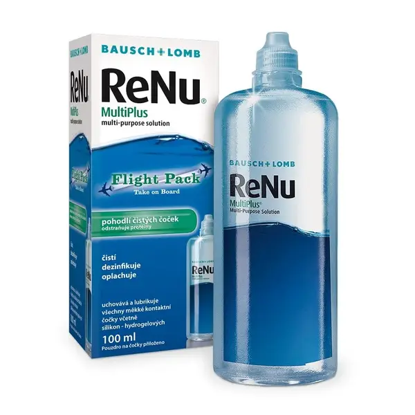 Renu Multiplus Flight Pack 100ml Bausch+lomb