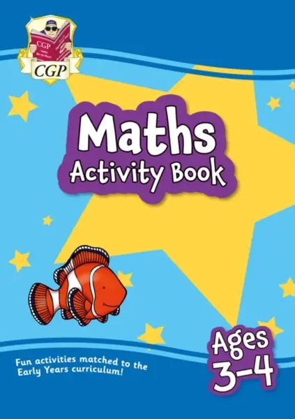 Maths Activity Book for Ages 3-4 (Preschool) - CGP Books