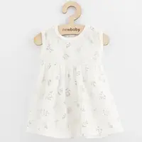 Dojčenské mušelínové šaty New Baby Zoe 56 (0-3m)