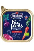 Butcher S Dog Bio s hovězím vanička 150g