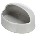 Keramická kúpeľňa pre škrečky/osmákov šedá 20×10×16cm