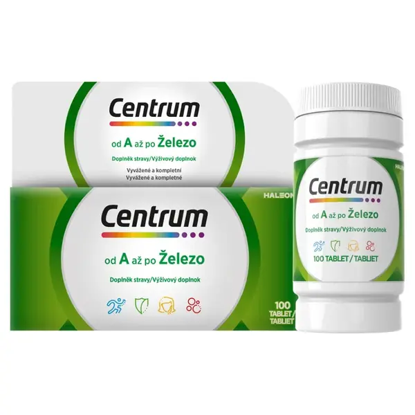 Centrum multivitamín AZ 100 tablet