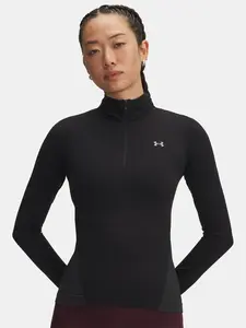 Dámské tričko Under Armour UA Vanish Seamless 1/4 Zip-BLK - Dámské