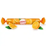 Intact Hroznový Cukr S Vitaminem C Pomeranč 40g