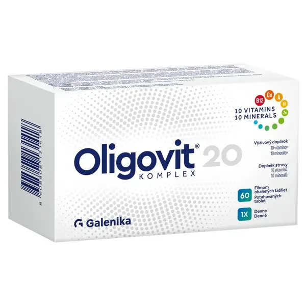 Oligovit 20 Komplex 60 tablet Galenika