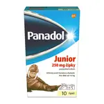 Panadol Junior 250mg čípky 10 ks