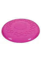 Hračka pes Frisbee TPR pop 23cm růžová Zolux