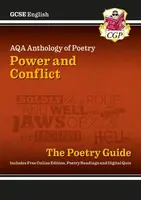 GCSE English AQA Poetry Guide - Power & Conflict Anthology inc. Online Edition, Audio & Quizzes - CGP Books