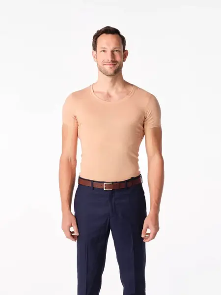 Pánské neviditelné tričko pod košili cityzen arlon tělová 3xl