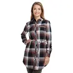 Dámská flanelová košile bushman zama vínová m