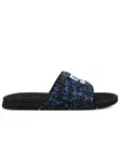 Dc shoes pánské pantofle Bolsa Black / DC Print | Černá | Velikost 13 US