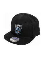 Meatfly kšiltovka Alfy Snapback Black Panther | Černá | Velikost One Size