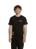 Meatfly pánské tričko Furious Black | Černá | Velikost XL | 100% bavlna