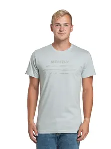 Meatfly pánské tričko Sign Stone | Hnědá | Velikost XS | 100% bavlna