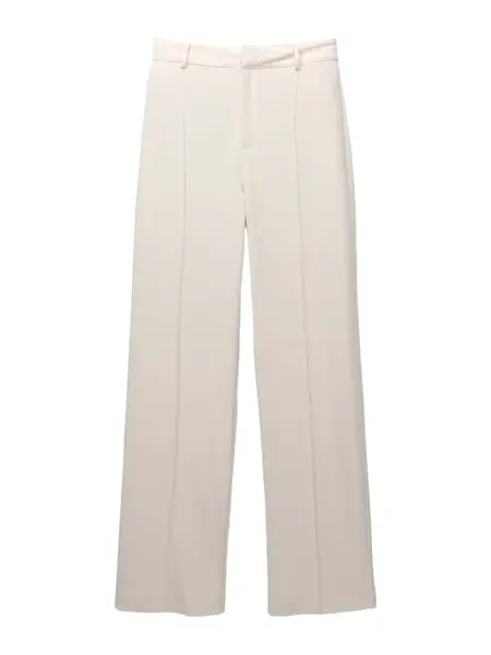 Pull&Bear Nohavice  krémová