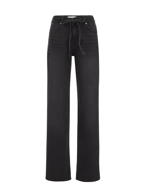 WE Fashion Džínsy  antracitová