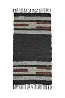 Kožený koberec Madam Stoltz 70 x 140 cm