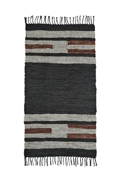 Kožený koberec Madam Stoltz 70 x 140 cm