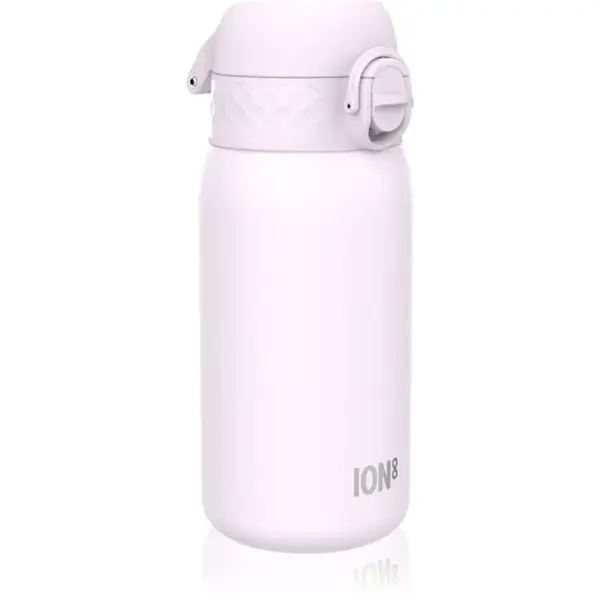 Ion8 Leak Proof fľaša na vodu z nehrdzavejúcej ocele Lilac Dusk 400 ml