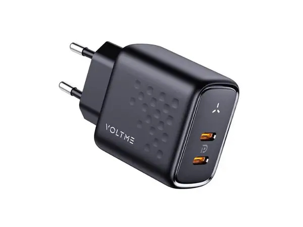 Adaptér USB VOLTME Revo 45 Duo CC 45W EU Black