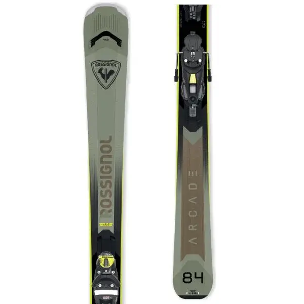 Rossignol ARCADE 84 KONECT + NX 12 KONECT GW Unisex sjezdové lyže, zelená, velikost